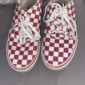 Checkered vans